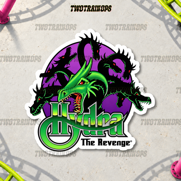 Hydra Coaster Sticker
